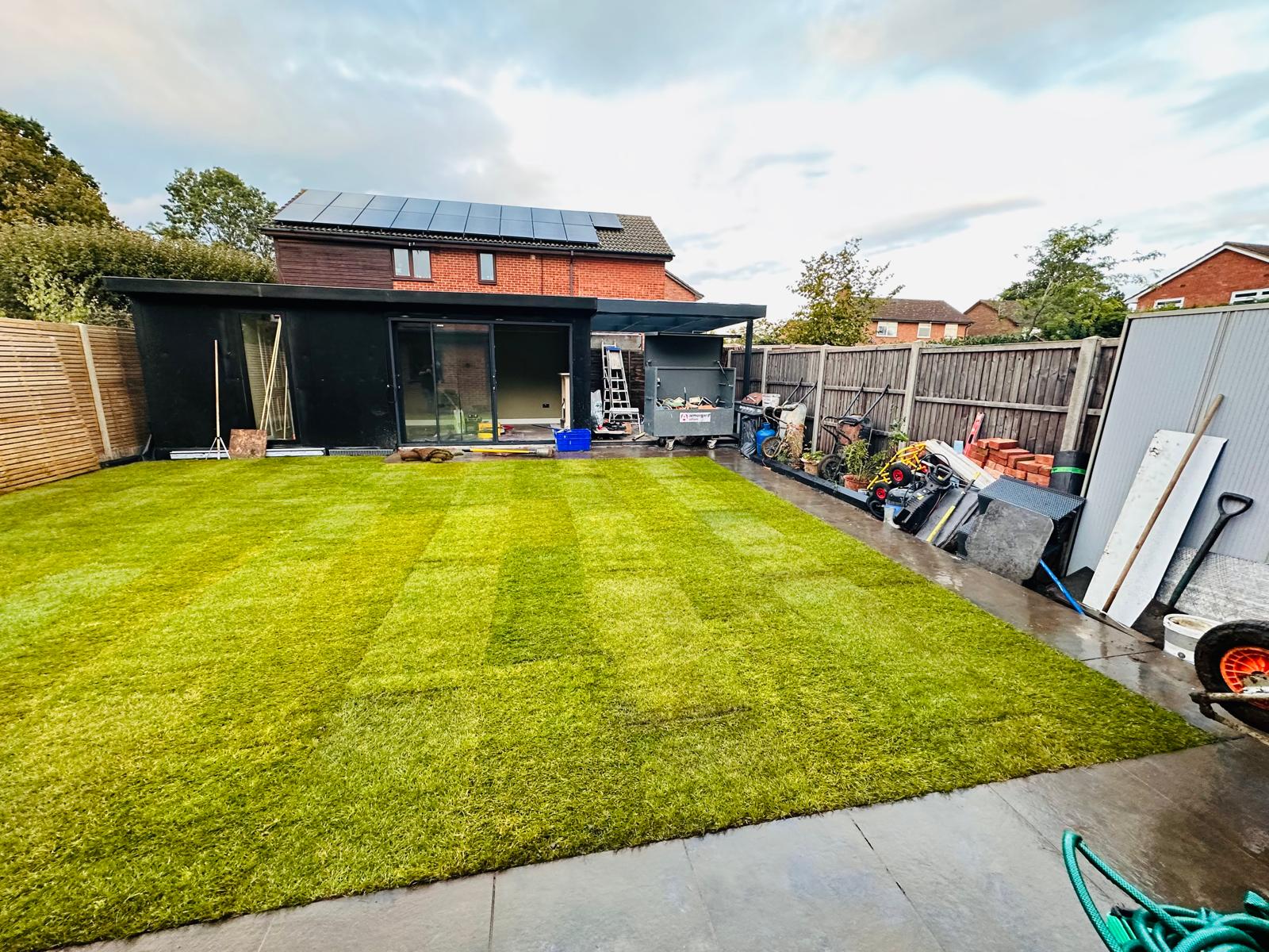 Garden makeover landscaping in Somerset